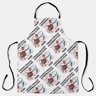 Delantal Experimentación del proceso de reflexión dentro de