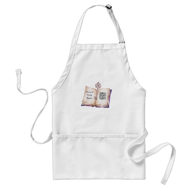 Delantal Exquisitos platos de la cocina de Apron Boho (Frente)