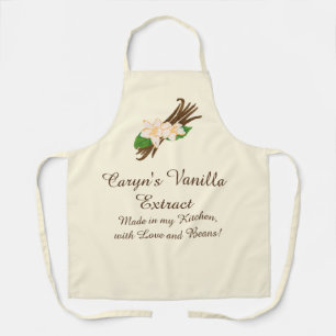 Delantal Extracto de vainilla personalizable