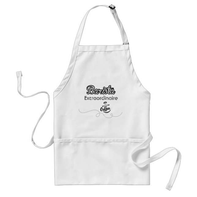 Delantal Extraordinaire de Barista (Frente)