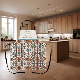 Delantal Fabuloso Personalizable Caída y Azul