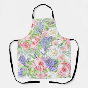 Delantal Fácil dibujo de flor