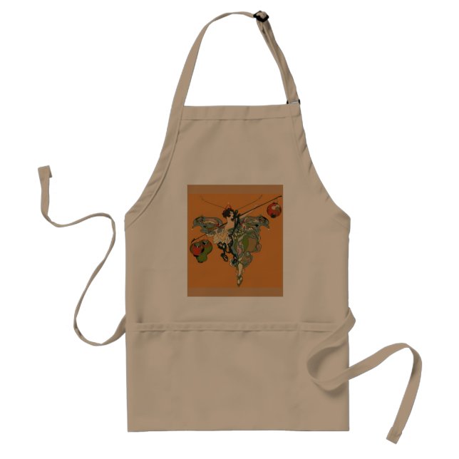Delantal Faerie de la bailarina con las linternas (Frente)