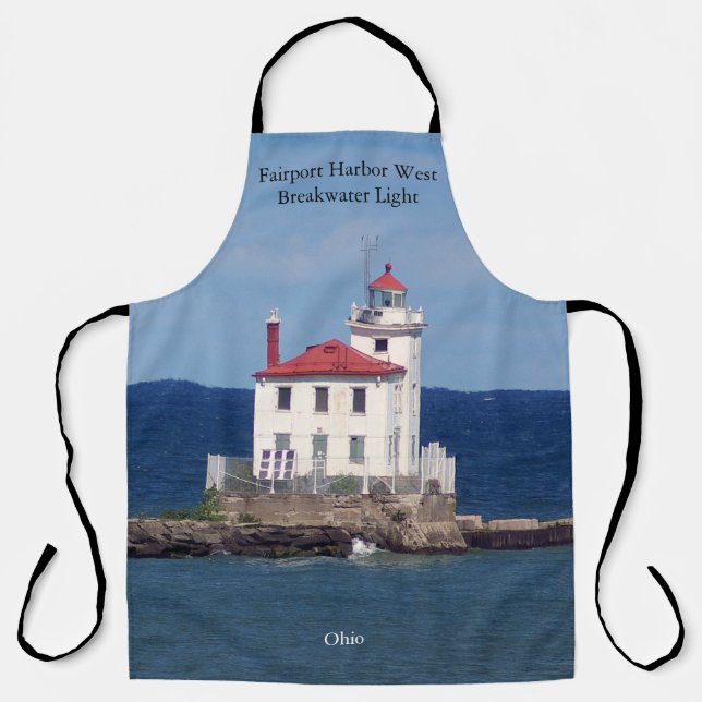 Delantal Fairport Harbour West Breakwater Light (Anverso)