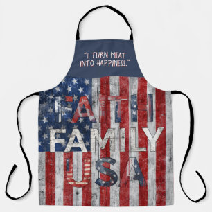 Delantal Faith Family Personalizable Apron