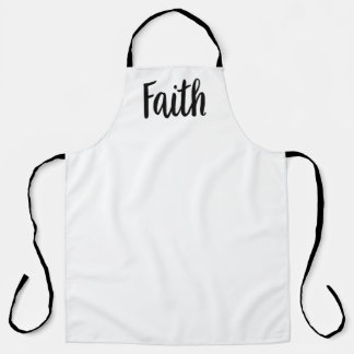 Delantal Faith Gospel Graphics Faith Art Cristia estético