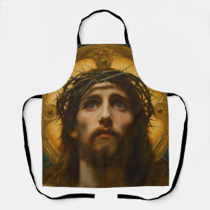 Delantal Faith Hope Love Regalo cristiano de Jesucristo