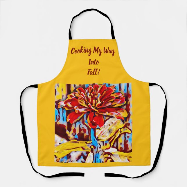 Delantal Fall Floral Apron (Anverso)