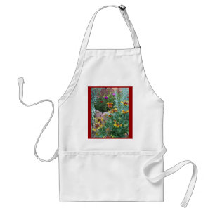 Delantal Fall Garden Daisies