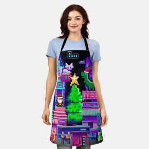 Delantal Familia de navidades de la abuela Miktiez holidaym