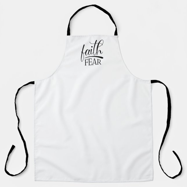 Delantal Famoso cristiano gracias a los gráficos del Evange (Anverso)