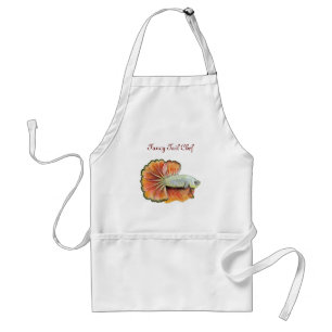 Delantal Fancy Tail Chef Betta Adulto Apron