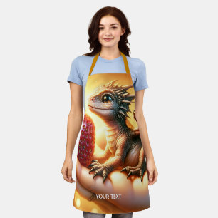 Delantal Fantasía Cuesta Bebé Dragon Strawberry