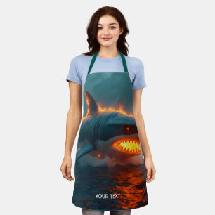 Delantal Fantasía Cute Fire Sharm Sea