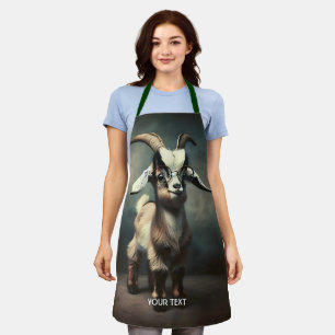 Delantal Fantasía Cute Gracioso Bebé Cabra