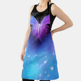Delantal Fantasía espacial Mariposa Cósmica