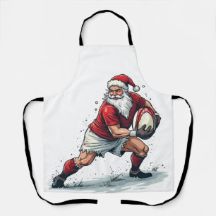 Delantal Fantasía navideña en Santa Claus