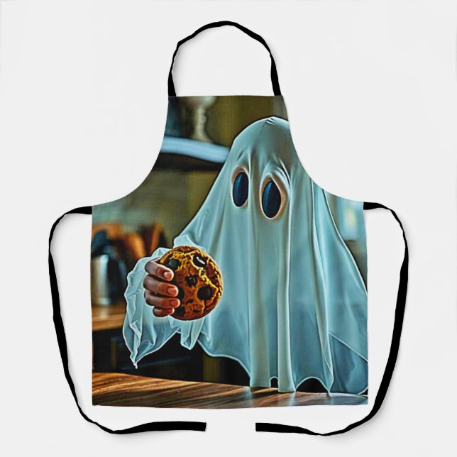 Delantal Fantasma Amigable Con Coca (Anverso)