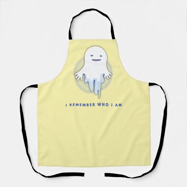 Delantal Fantasma Cuta - Recuerdo Quién Soy El Regalo (Anverso)