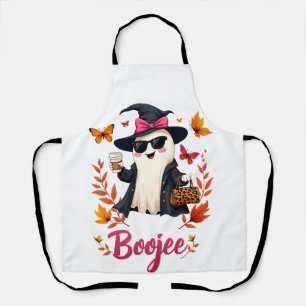 Delantal Fantasma elegante de Boojee Sassy en Halloween