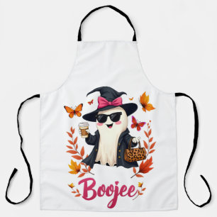 Delantal Fantasma elegante de Boojee Sassy en Halloween