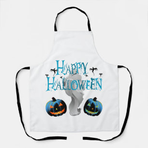 Delantal Fantasma Feliz de Halloween -Disfraz de Halloween