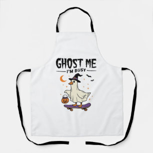Delantal Fantasma Me Estoy Ocupado Halloween Ganso Skateboa