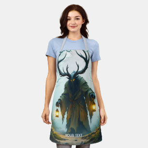 Delantal Fantástico Cute Colosal Behemoth Sombrío