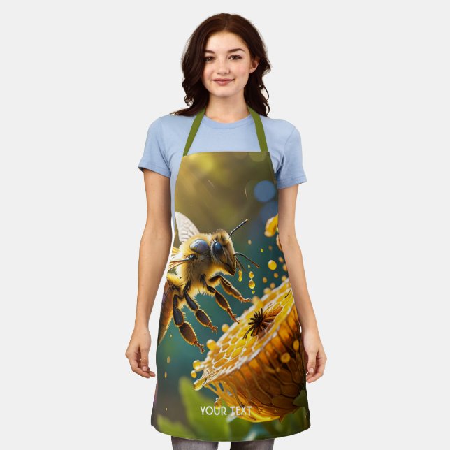 Delantal Fantasy Cute Abe Flowers Sun (Gastado)