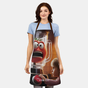Delantal Fantasy Cute Chica Tomato Blender