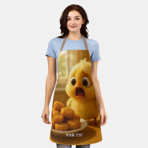 Delantal Fantasy Cute Chicken Nuggets Baby