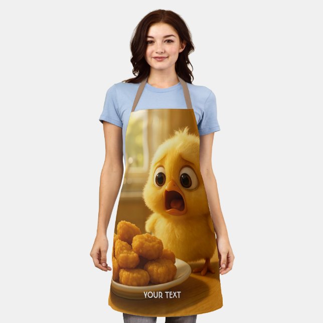 Delantal Fantasy Cute Chicken Nuggets Baby (Gastado)