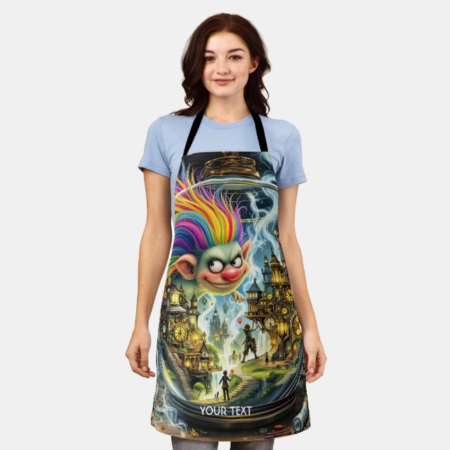 Delantal Fantasy Cute City Crafting Troll (Gastado)