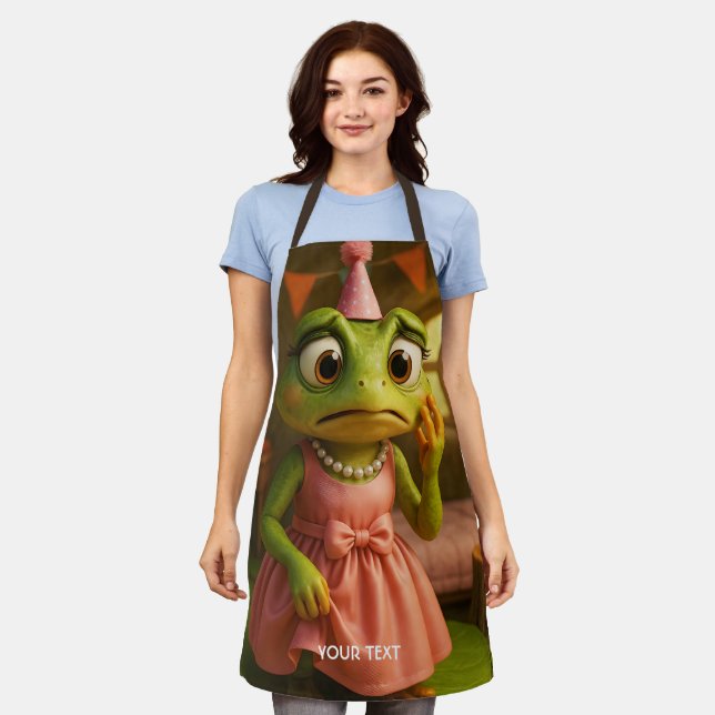 Delantal Fantasy Cute Frog Girl Party (Gastado)
