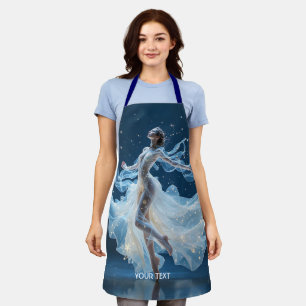 Delantal Fantasy Cute Stars Lady Dancing