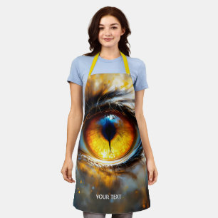 Delantal Fantasy Cute Tiger Naranja Ojo