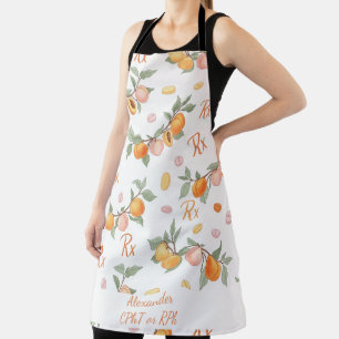Delantal Farmacia personalizada de Peach y Apricot