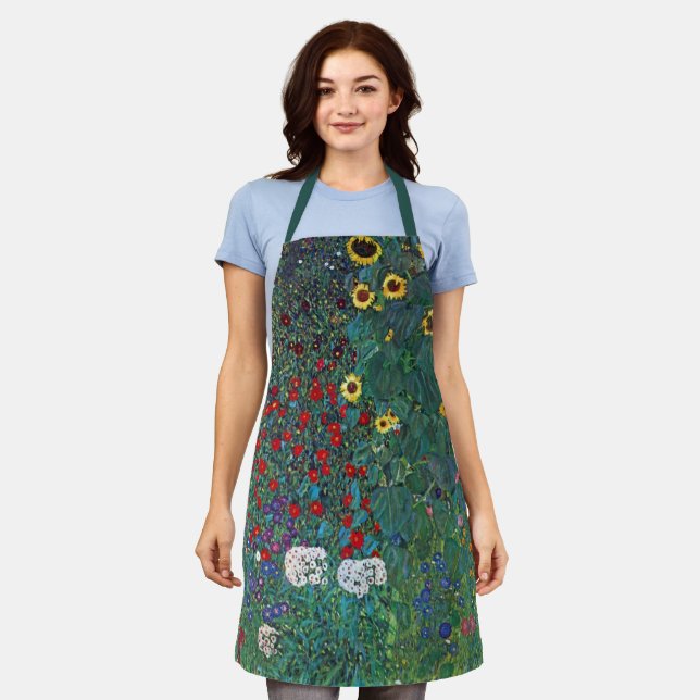 Delantal Farmergarden w Sunflower por Klimt, Flores de époc (Gastado)