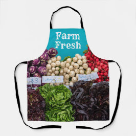 Delantal Farmer's Market Farm Fresh Art Apron