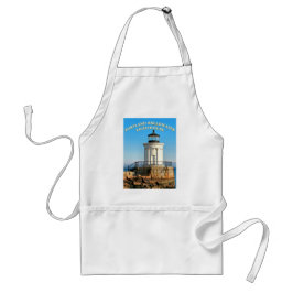 Delantal Faro de aguas residuales de Portland, Maine Apron