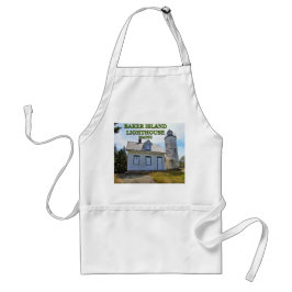 Delantal Faro de Baker Island, Maine