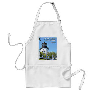 Delantal Faro De Cabeza De Búho, Apron De Cocina De Maine