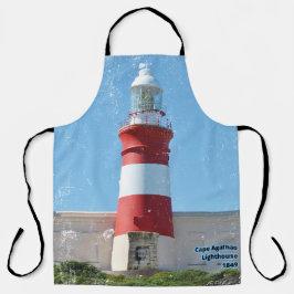 Delantal Faro de Cabo Agujas 1849