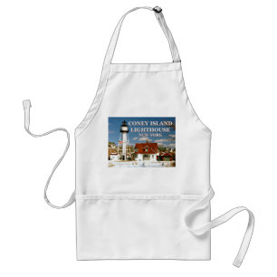Delantal Faro de Coney Island, Nueva York
