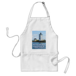 Delantal Faro de la isla holandesa, Apron de Rhode Island