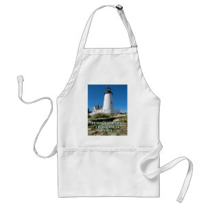 Delantal Faro de Pemaquid Point, Maine