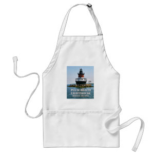 Delantal Faro de Plum Beach, Apron de Rhode Island