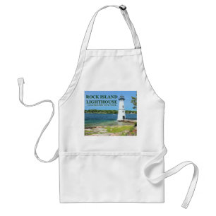 Delantal Faro de Rock Island, Apron de Nueva York