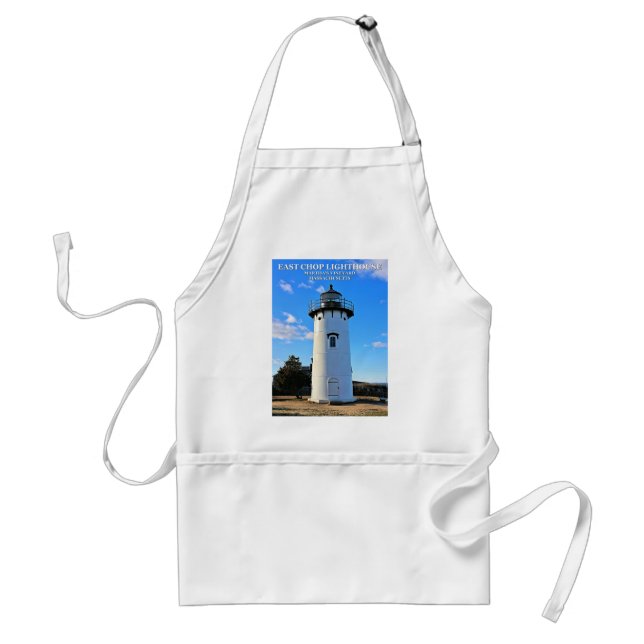 Delantal Faro East Chop, Apron de cocina de Massachusetts (Frente)