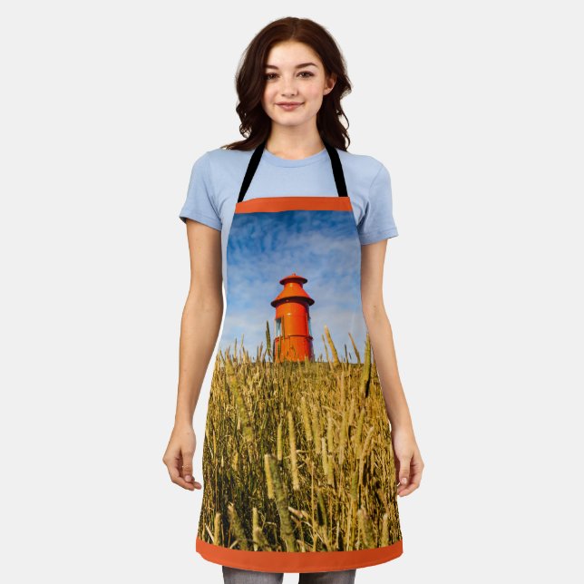 Delantal Faro en Stykkisholmur, Islandia (Gastado)